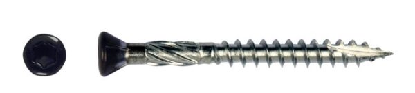 Potdekselschroef Zwart RVS 410 5.0 x 50 mm - inh. 200 st. - Afbeelding 2